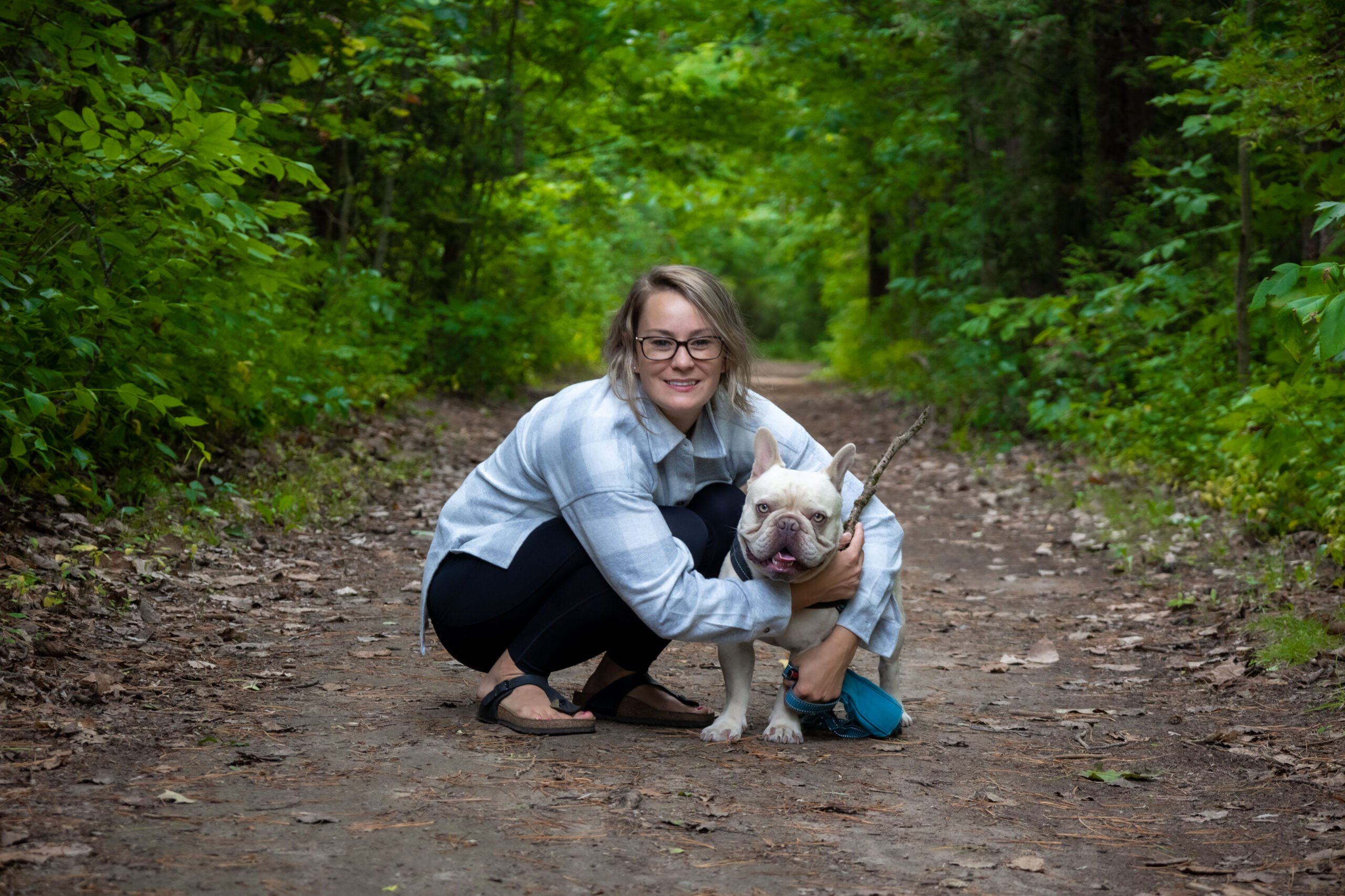 Platinum French Bulldog Astro & Staci
